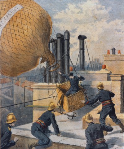 Vigili del fuoco, 1894 da Frederic Theodore Lix